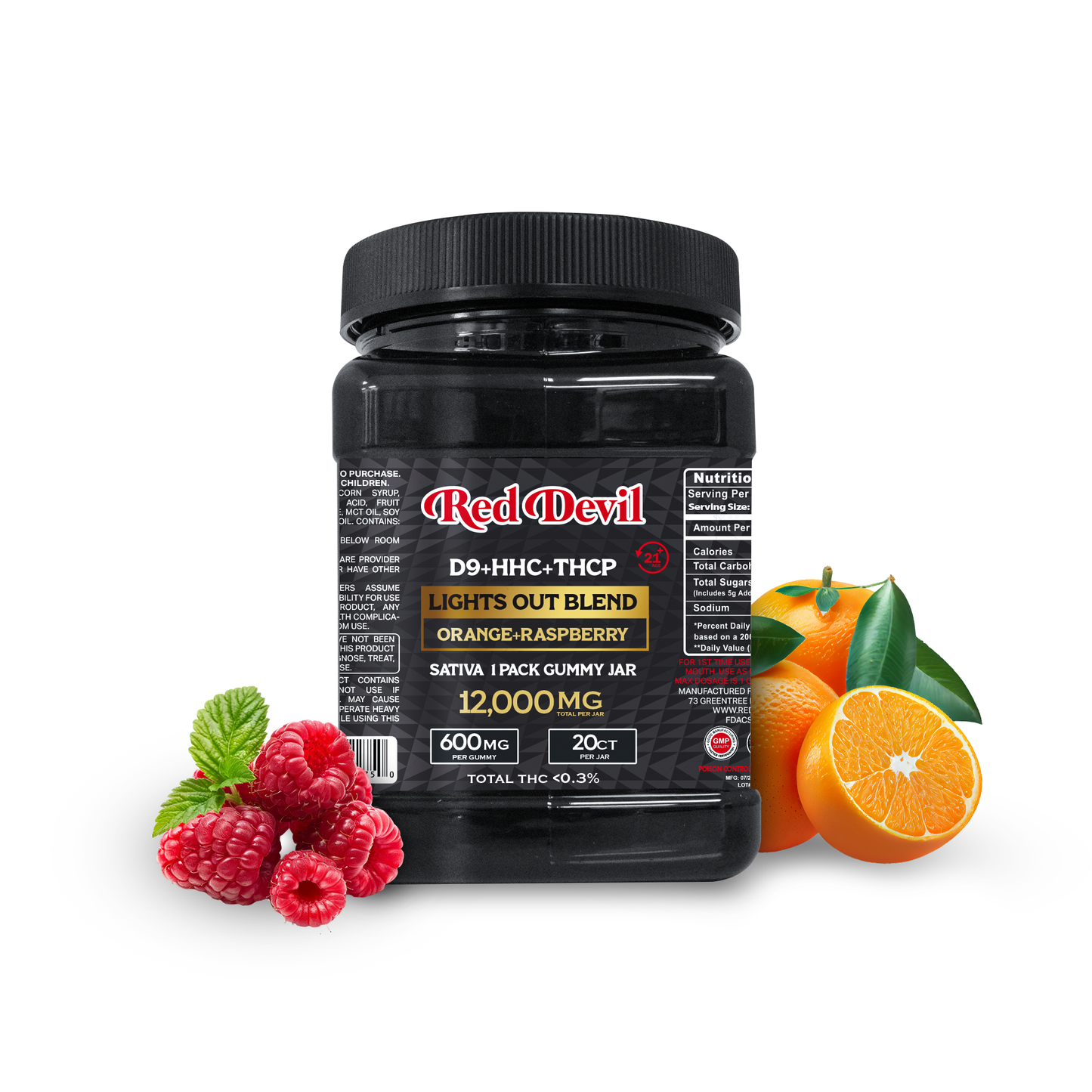 Red Devil 20ct 600mg