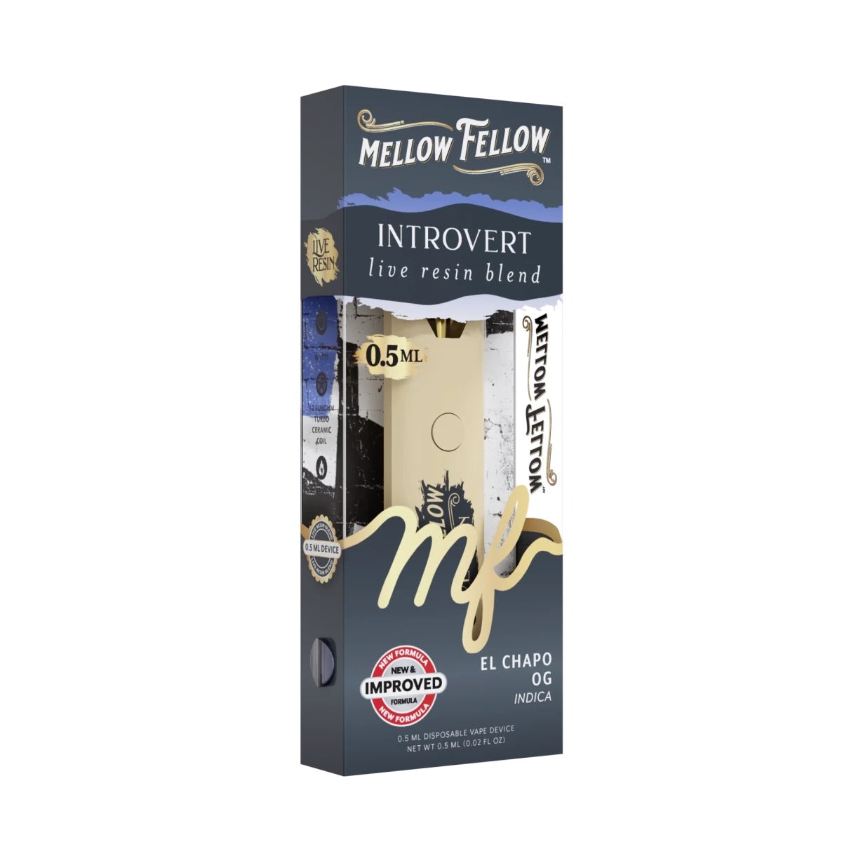 Mellow Fellow Introvert 0.5ml Live Resin Disposable