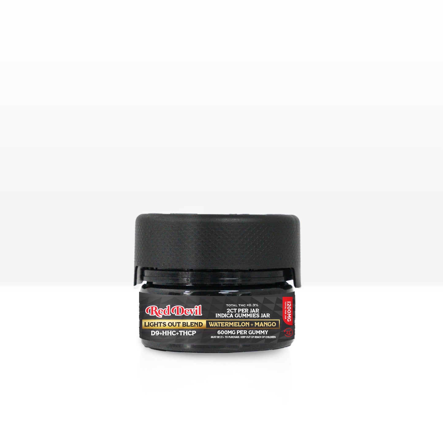 Red Devil 600mg 2pc Gummies