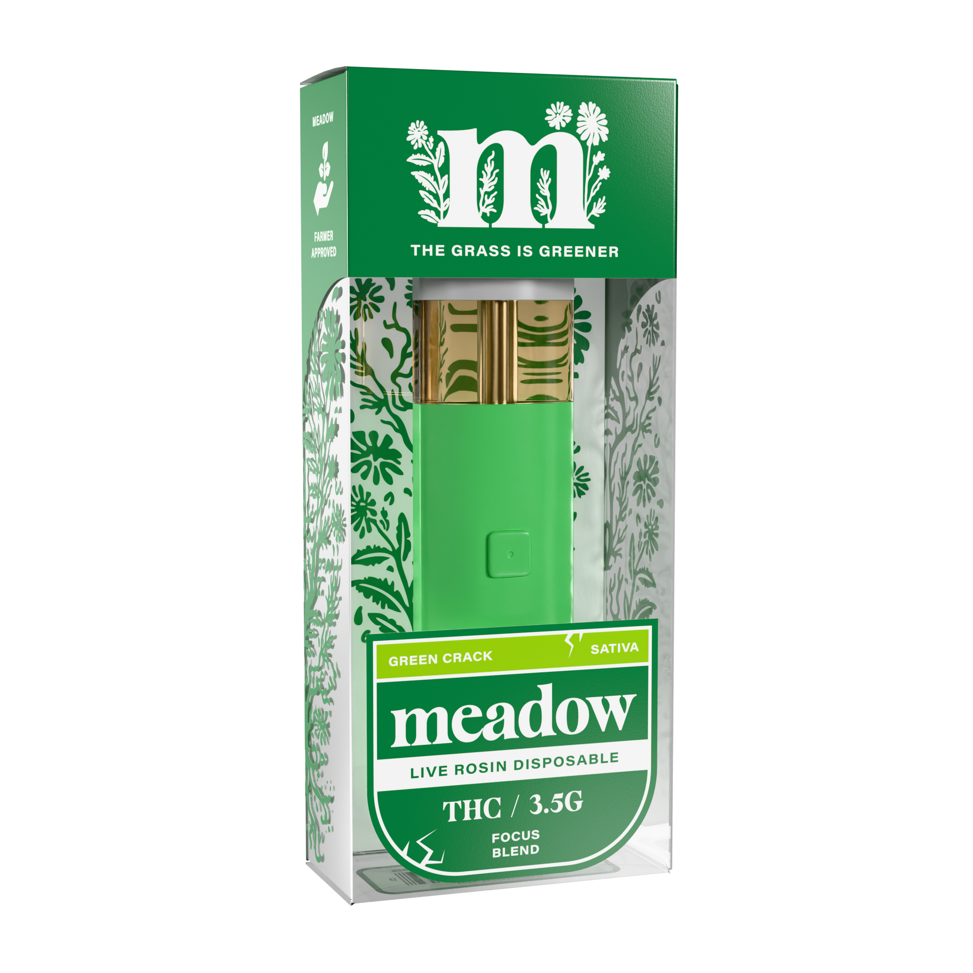made by a farmer disposable vape Meadow 3.5g Disposable – Lifted Smoke Shops