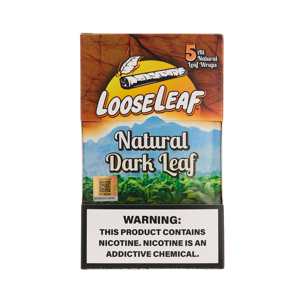 Loose Leaf Natural Dark Leaf